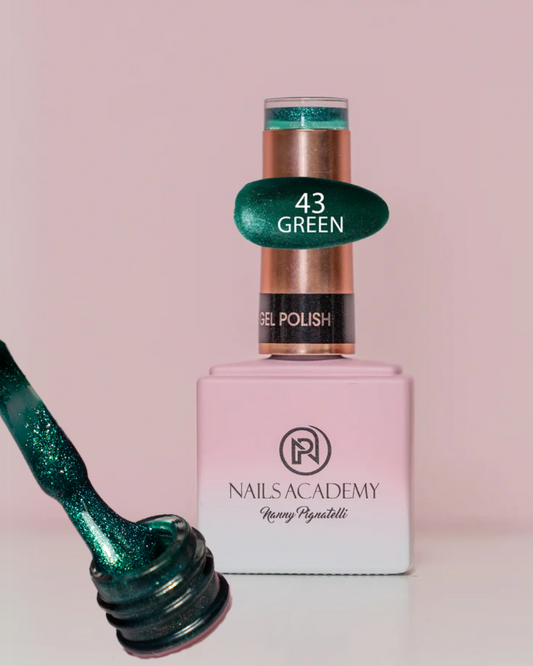 GLITTER GEL POLISH N.043 “Green”
