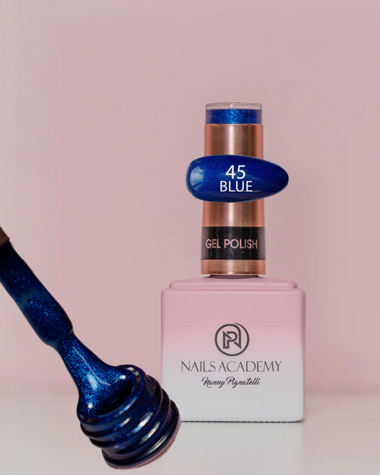 GLITTER GEL POLISH N.045 “Blue”