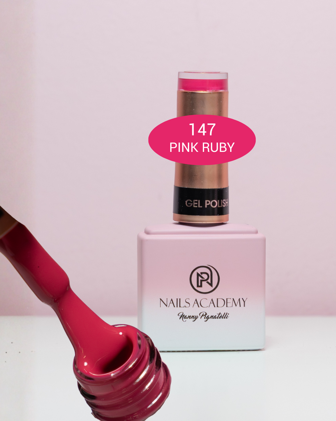 COLORE GEL POLISH N.147 “Pink Ruby”